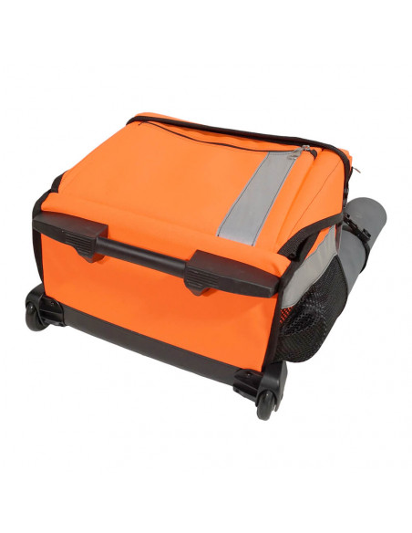 Tools range Technician rolling backpack Hight Visibility 40E01FW 207,00 € - backpack dedicated to transport tools and PPE.