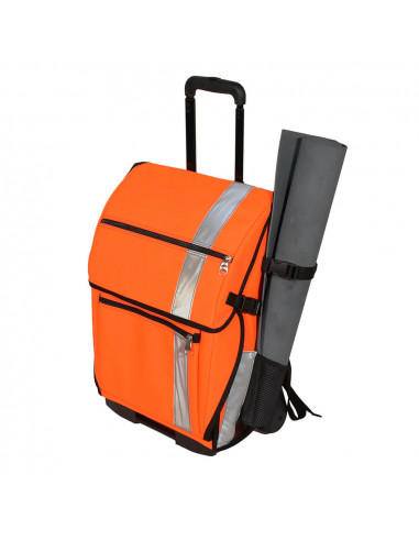 Tools range Technician rolling backpack Hight Visibility 40E01FW 207,00 € - backpack dedicated to transport tools and PPE.