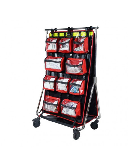 Emergency range POD - Operational storage device  649,00 € -  Backpack dedicated to the transport of medical material in inte...