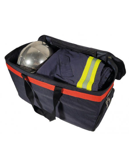 Gamme paquetage OSCAR 70 40F07W 85,00 € -  Sac habillement dédié au transport de l'équipement des pompiers .