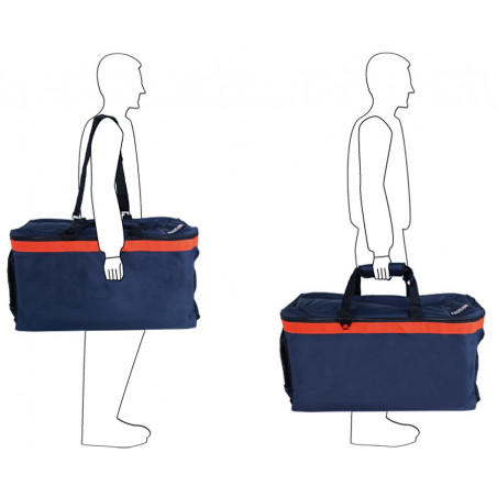 Gamme paquetage ALPHA 105 40F08NW 81,00 € -  Sac habillement dédié au transport de l'équipement des pompiers .