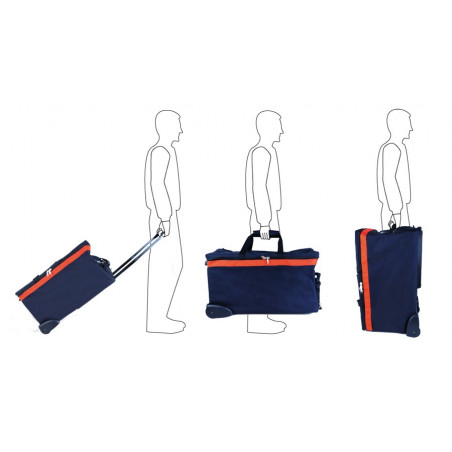 Firemen range Rolling firemen gear bag 40F11W 148,00 € -  Firemen bag for firemen closing and PPE