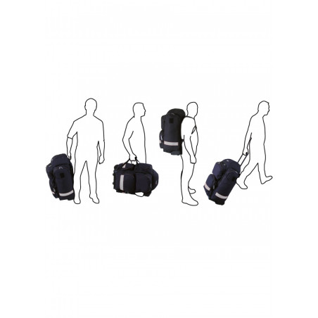 Gamme paquetage ROMEO 40S36CW 251,00 € -  Sac habillement dédié au transport de l'équipement des pompiers .