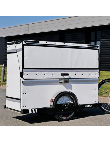 P-BOX - Contenant léger pour triporteur, scooter et vélo cargo - Li