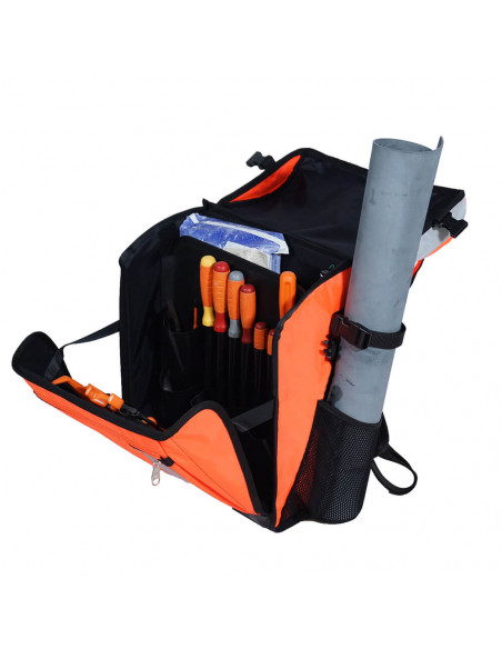 Tools range Technician backpack Hight Visibility 40E00FW 139,00 € - backpack dedicated to transport tools and PPE.