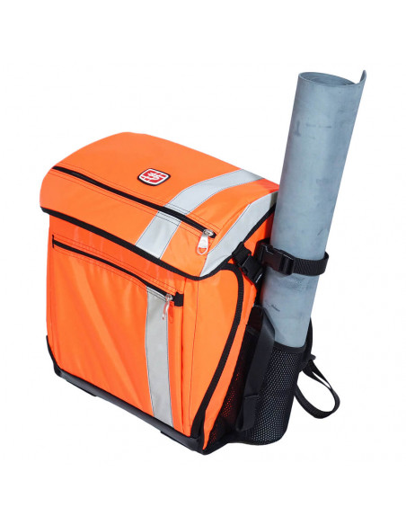 Tools range Technician backpack Hight Visibility 40E00FW 139,00 € - backpack dedicated to transport tools and PPE.