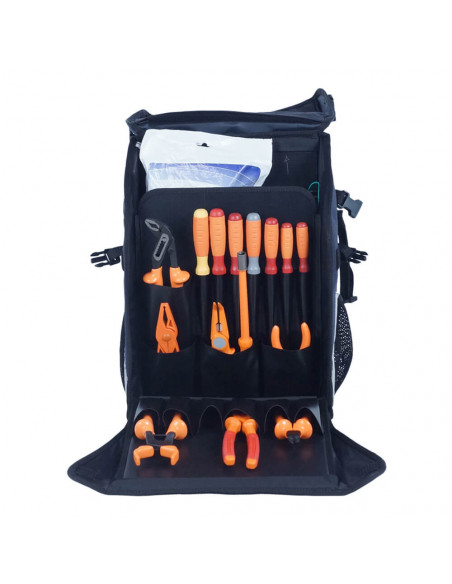 Tools range Technician rolling backpack 40E01NAW 207,00 € - backpack dedicated to transport tools and PPE.