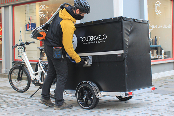 P-BOX TOUTENVELO pour la livraison en centre-ville