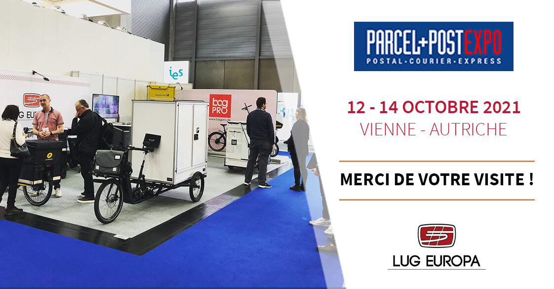 LUG EUROPA sur le salon PARCEL+POSTEXPO 2021