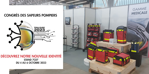 CONGRÈS DES SAPEURS POMPIERS 2023 : BAG PRO PREND LA RELÈVE !