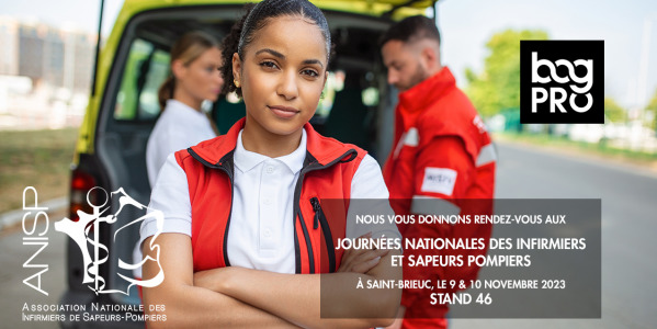 Bag PRO aux Journées Nationales des Infirmiers et Sapeurs Pompiers